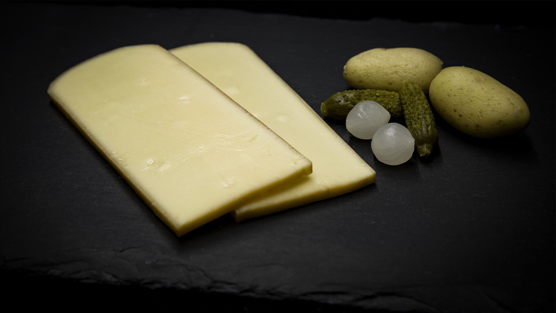 Produkt Ansicht Bild Raclette Geräuchert